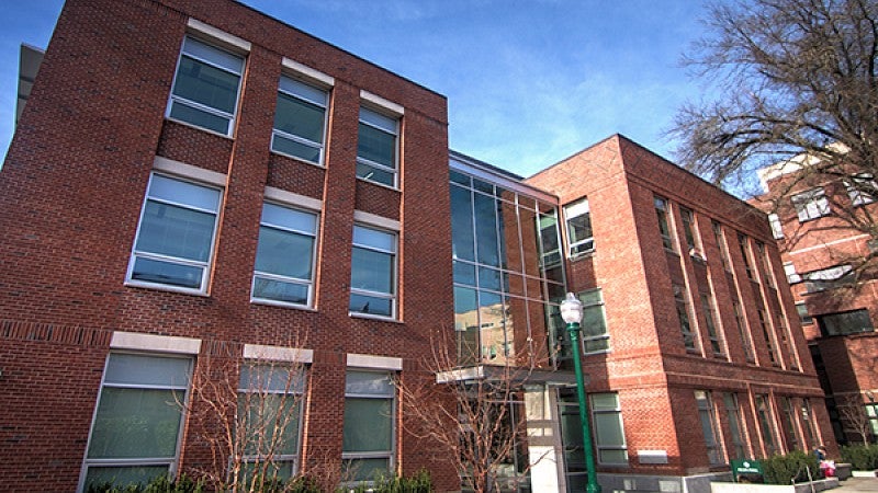 Exterior of Allen Hall